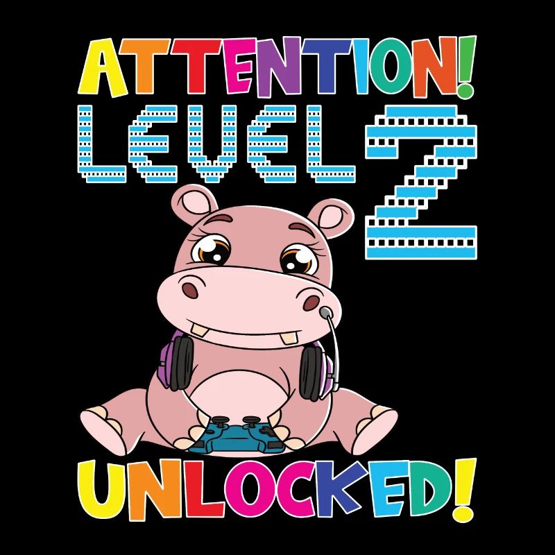 Attention Level 2 Unlocked Birthday