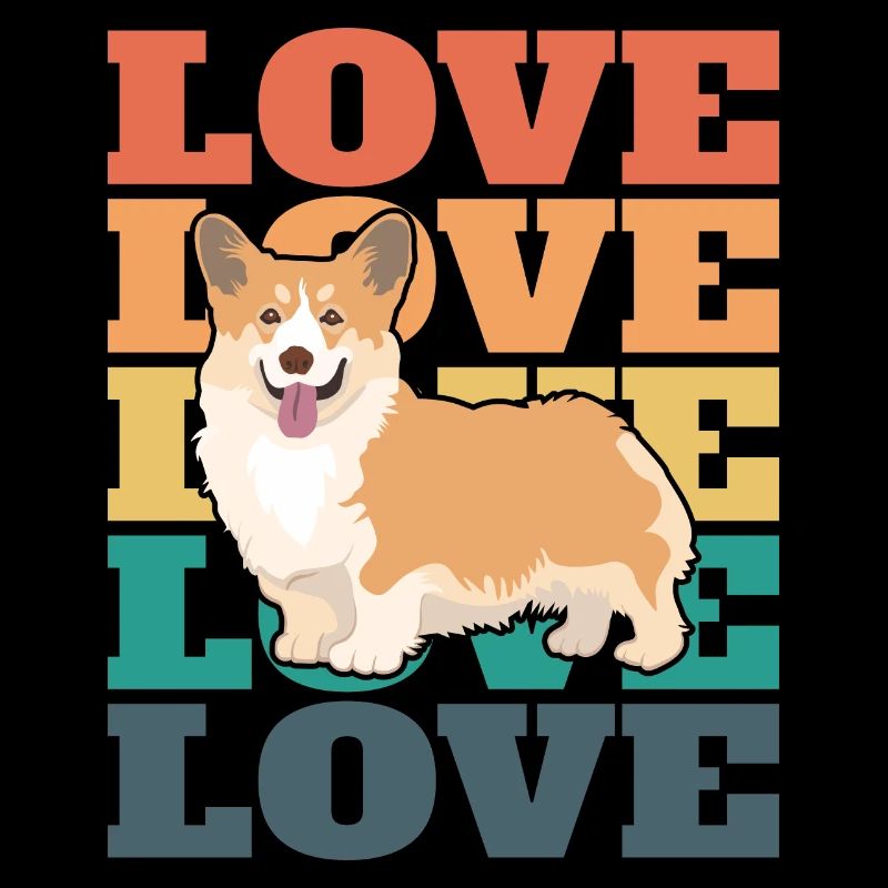 Corgi Chien J’aime Corgis