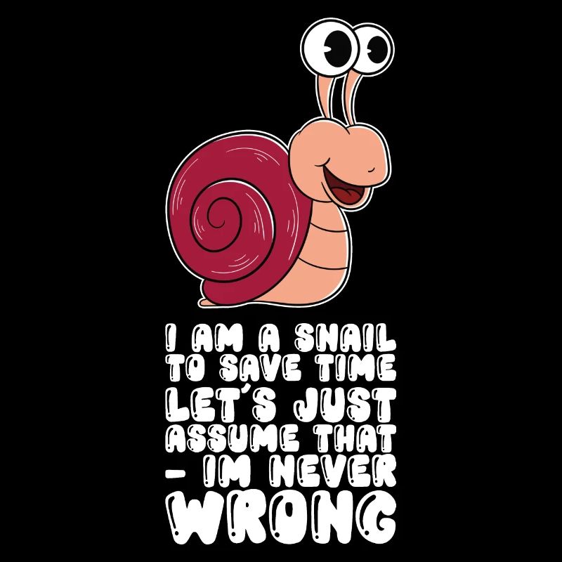 Je suis un escargot