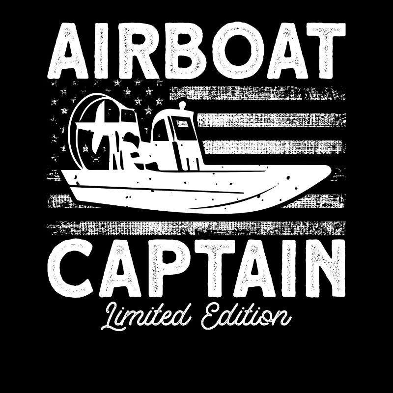 Capitaine de bateau à air Cadeau de capitaine d’hydroglisseur