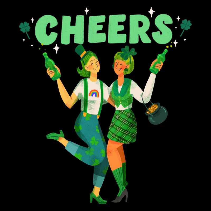 cheers. Happy St Patrick's Day!