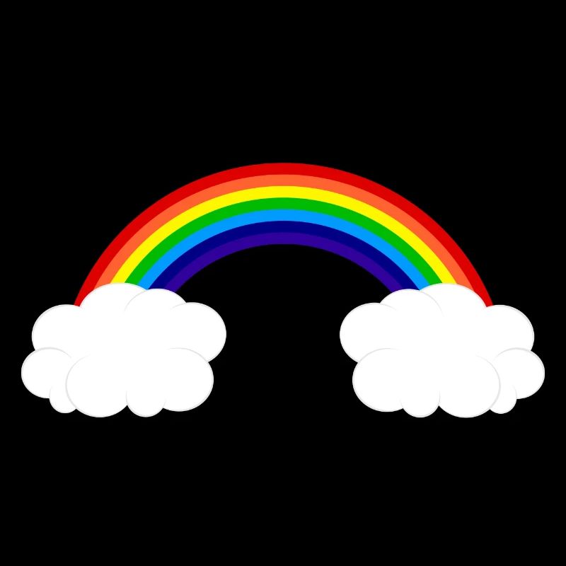 rainbow clouds