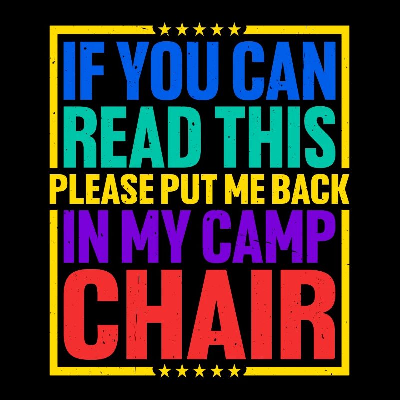 S’il vous plaît, remettez-moi dans ma chaise de camp 3