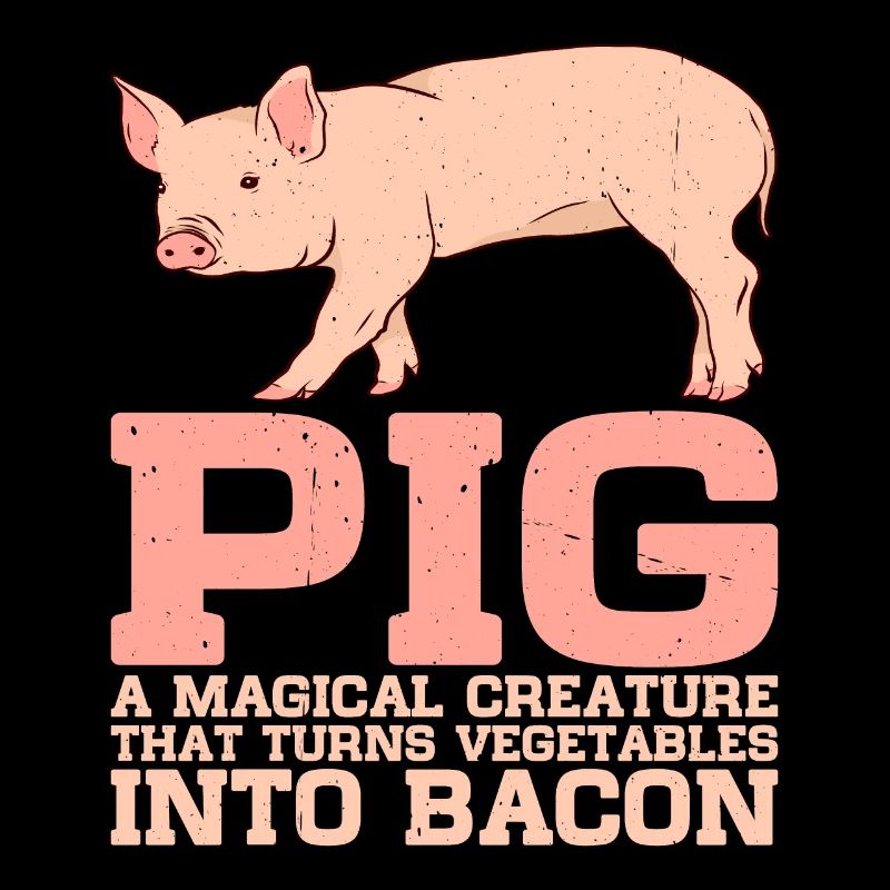 Pig, A Creature That Turns Vegetables Into Bacon 7