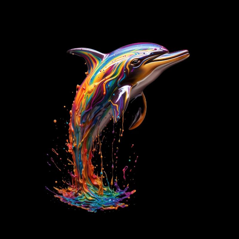 Rainbow Dolphin