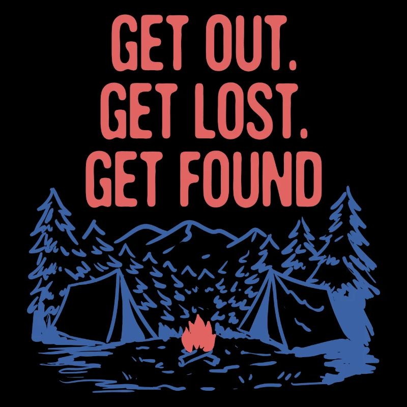 Get Out Get Lost Get Found Camping Wildlife