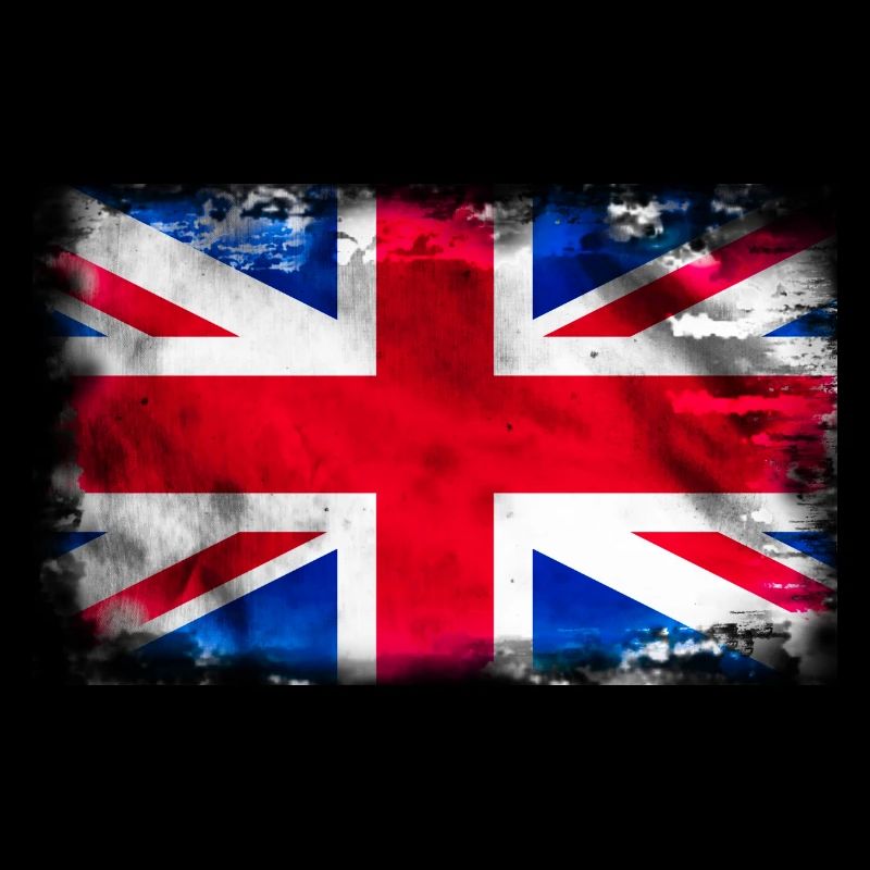 Contexte avec le drapeau du Royaume-Uni