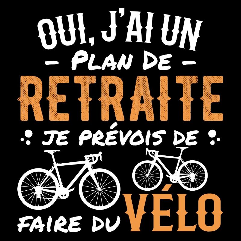Plan De Retraite Cycliste Retraité Cyclisme Vélo
