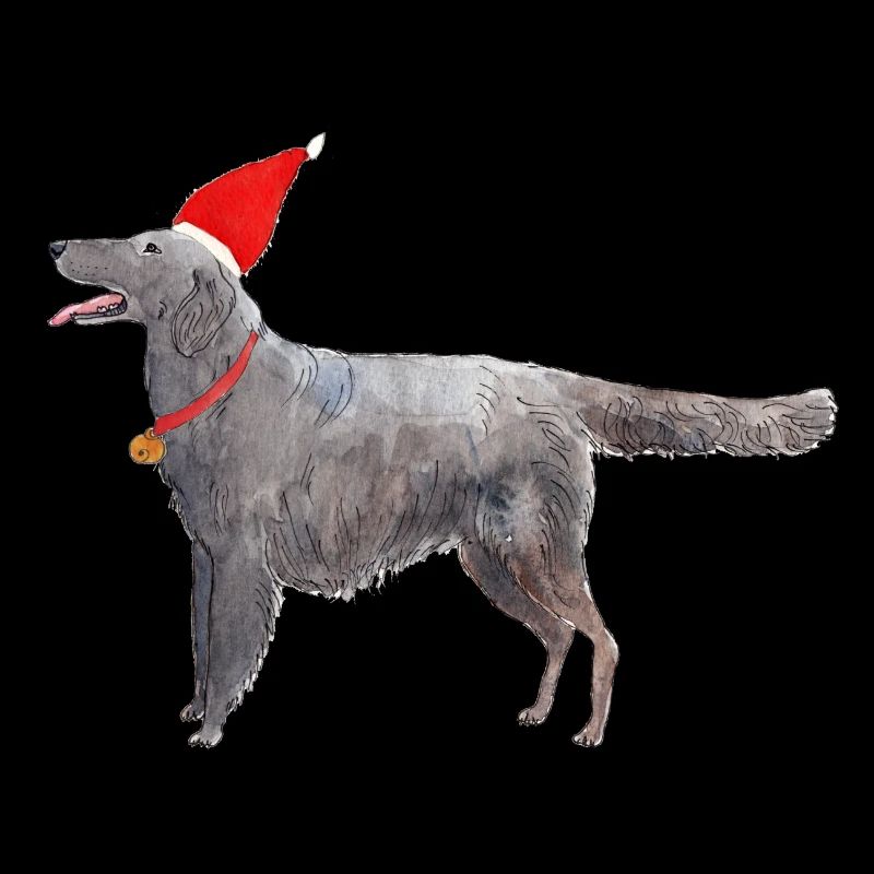 Flatcoated Retriever Weihnachten