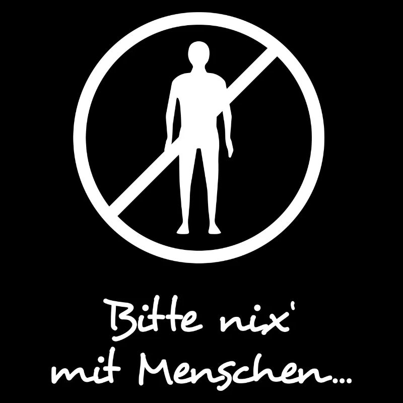 Bitte Nix Mit Menschen - hell
