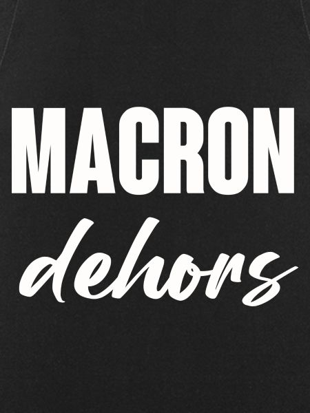 Macron out