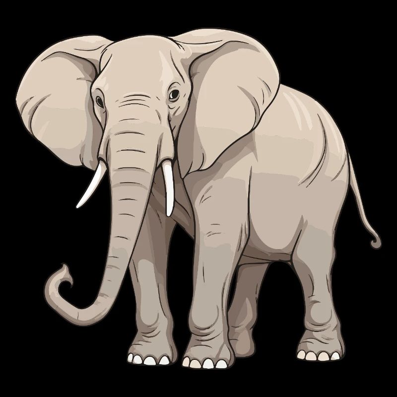 Elefant Tier