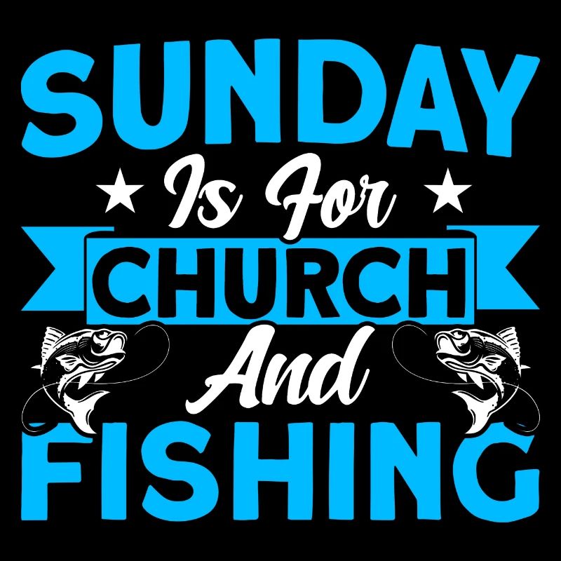 Le dimanche est pour l’église et le cadeau de pêche à la pêche