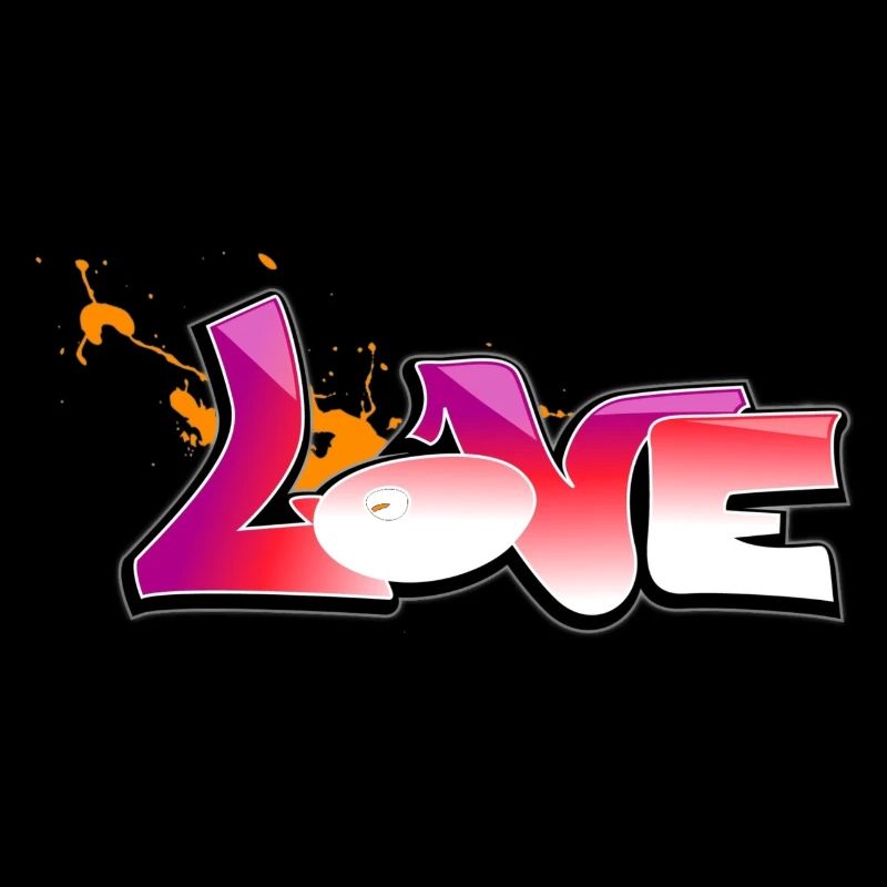 Graffiti-Stil Splash Hip Hop Farben Malfarbe