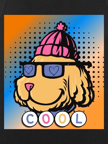 Cool dog. Pets