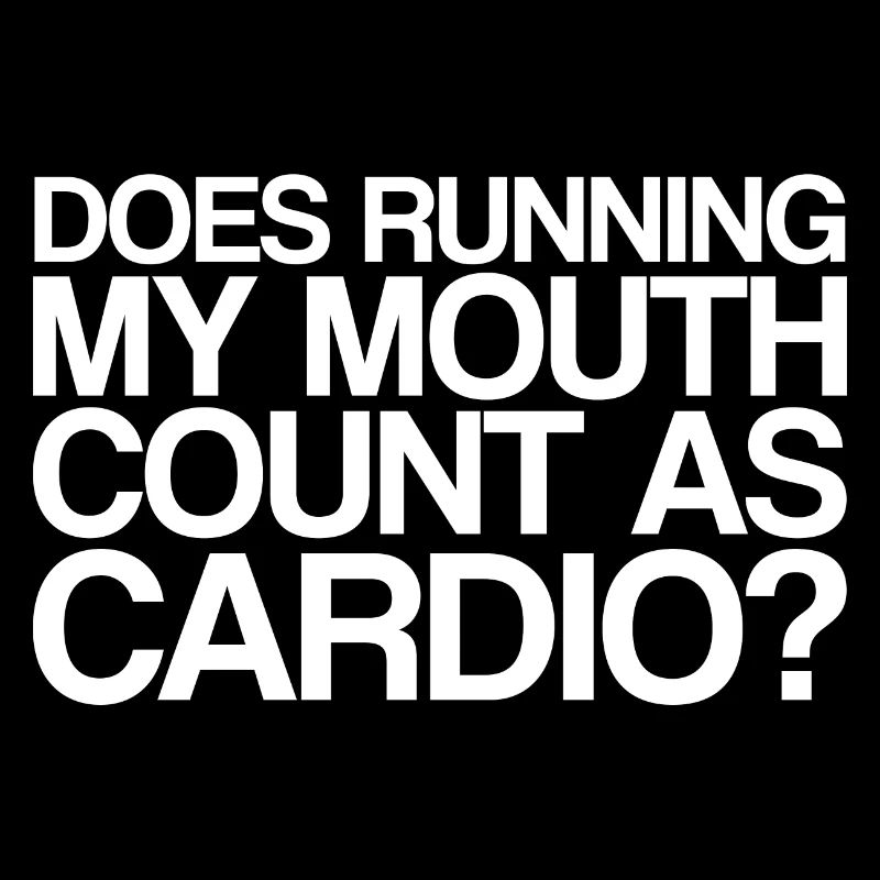 Est-ce que courir ma bouche compte comme cardio
