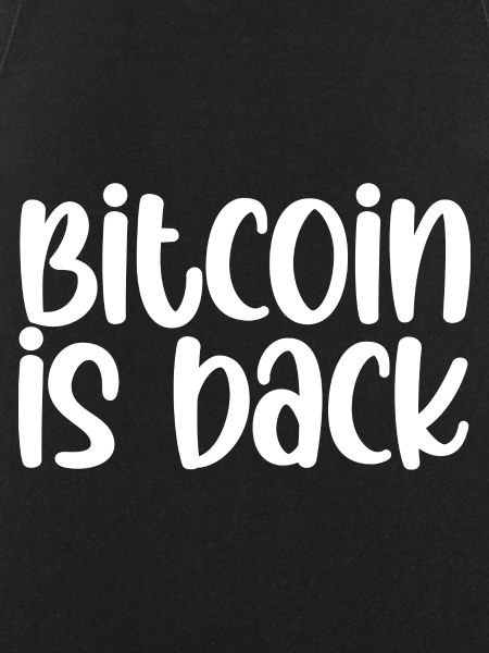 Bitcoin Is Back