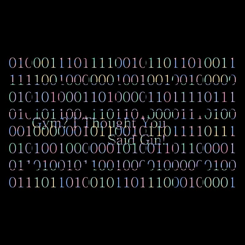 GIN Text Binary Binär