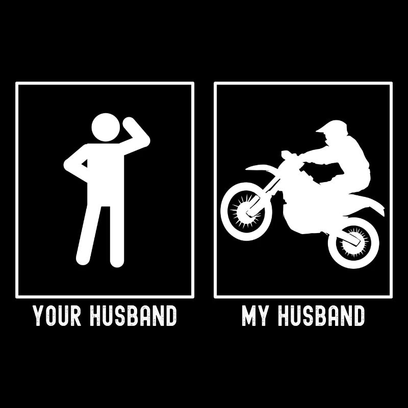 Ihr Ehemann - Mein Ehemann - Motorrad bergauf link