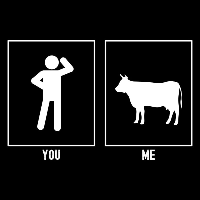 Vous - Moi - Vache agricole