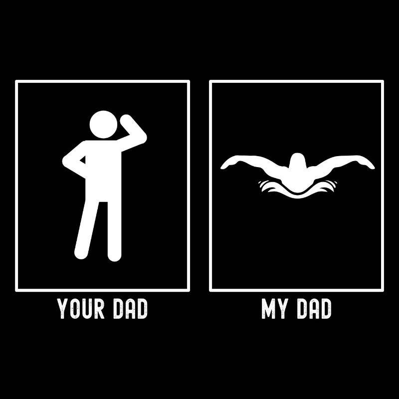 Ton père - Mon père - Exercice de natation