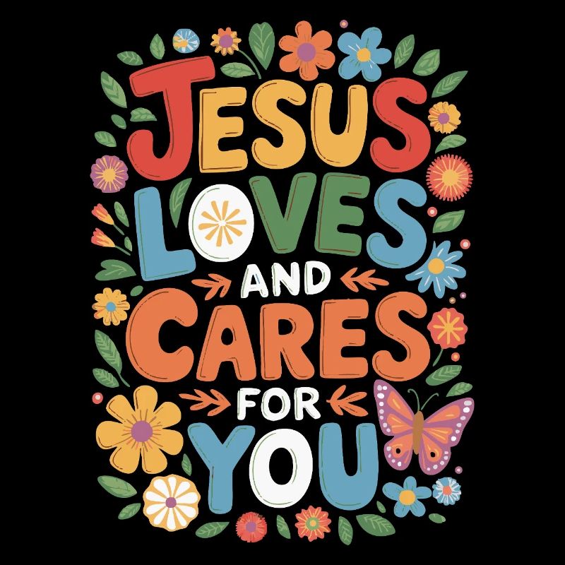 Jésus vous aime et prend soin de vous