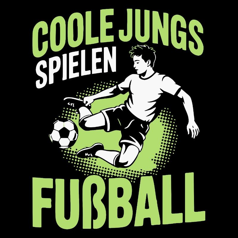 Cool Boys Playing Soccer – Dynamic Design