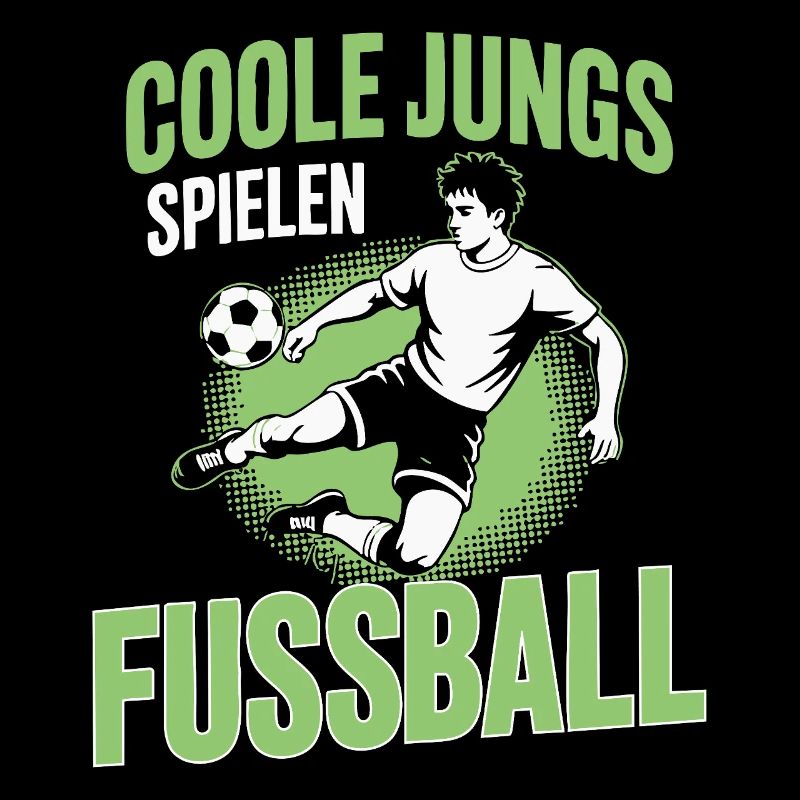 Cool Boys Playing Soccer – Dynamic Design