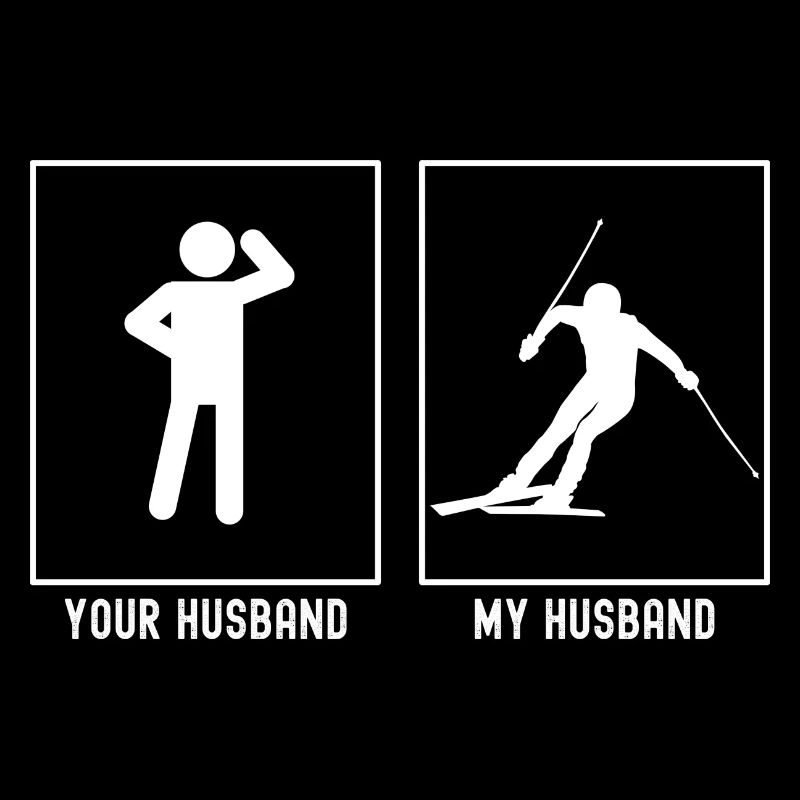 Ihr Ehemann - Mein Ehemann - Skifahren Experte