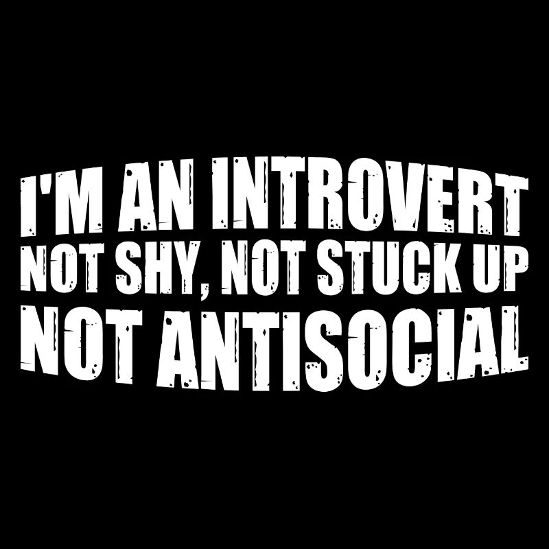 Je suis introverti, pas timide, pas antisocial 4