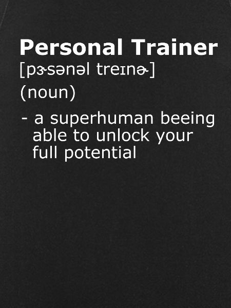 Personal trainer definition