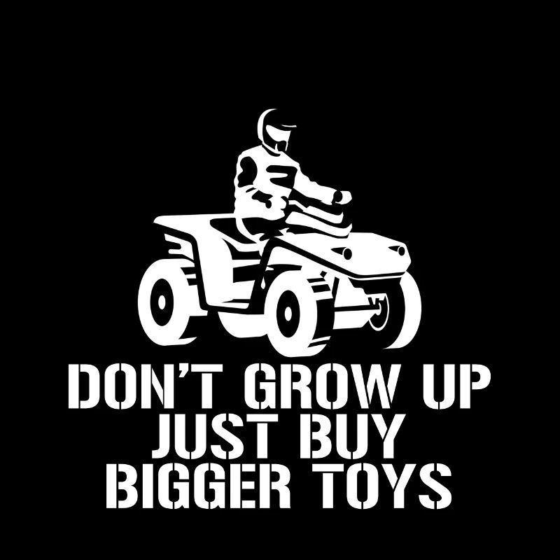 Ne grandissez pas, achetez simplement des jouets plus gros