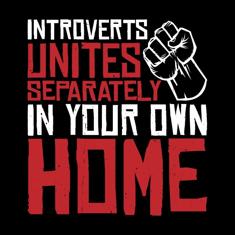 Introvertis s’unit séparément dans votre propre maison 3