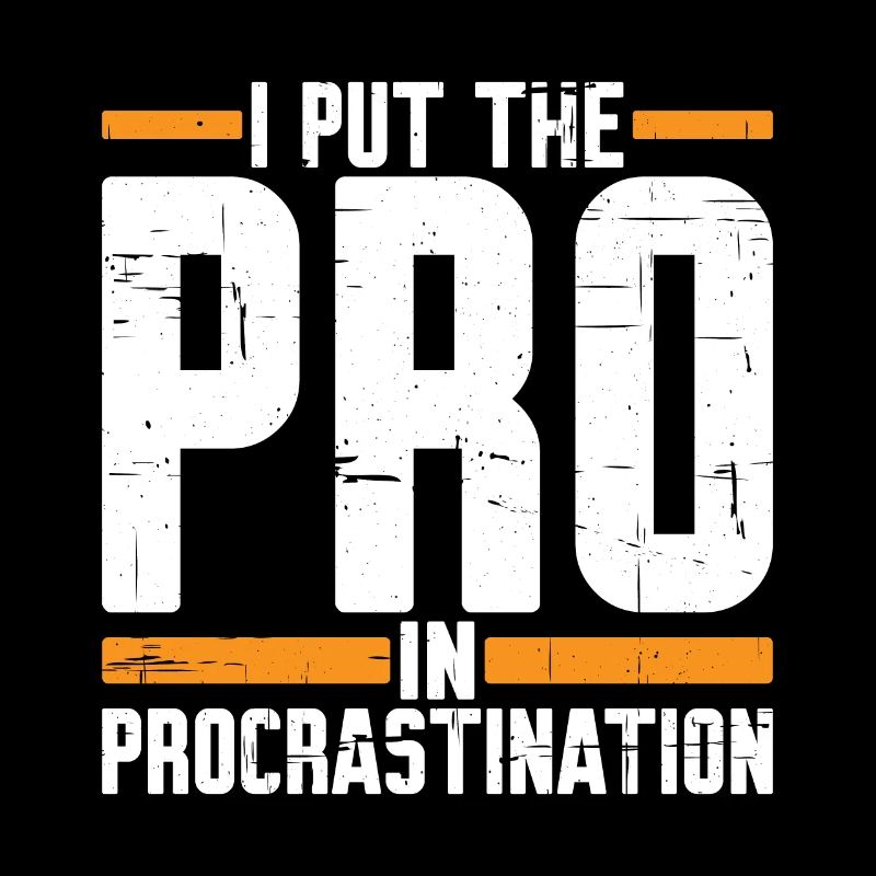 I Put The Pro In Procrastination 5