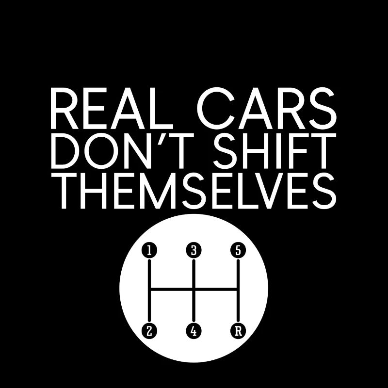Real Cars Don't Shift Themselves 4