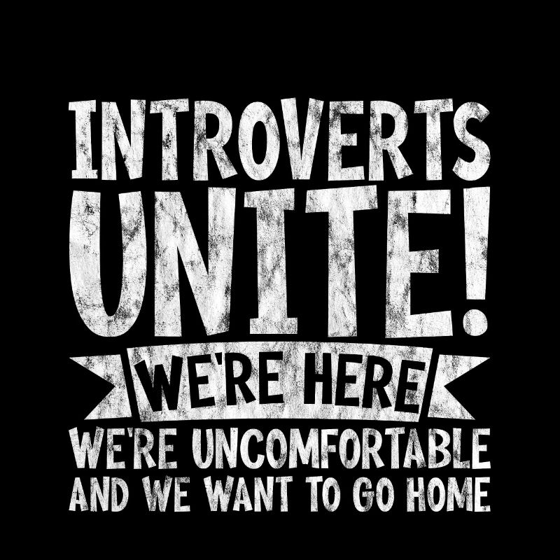Introverts Unite! We're Here We're Uncomfortable 3