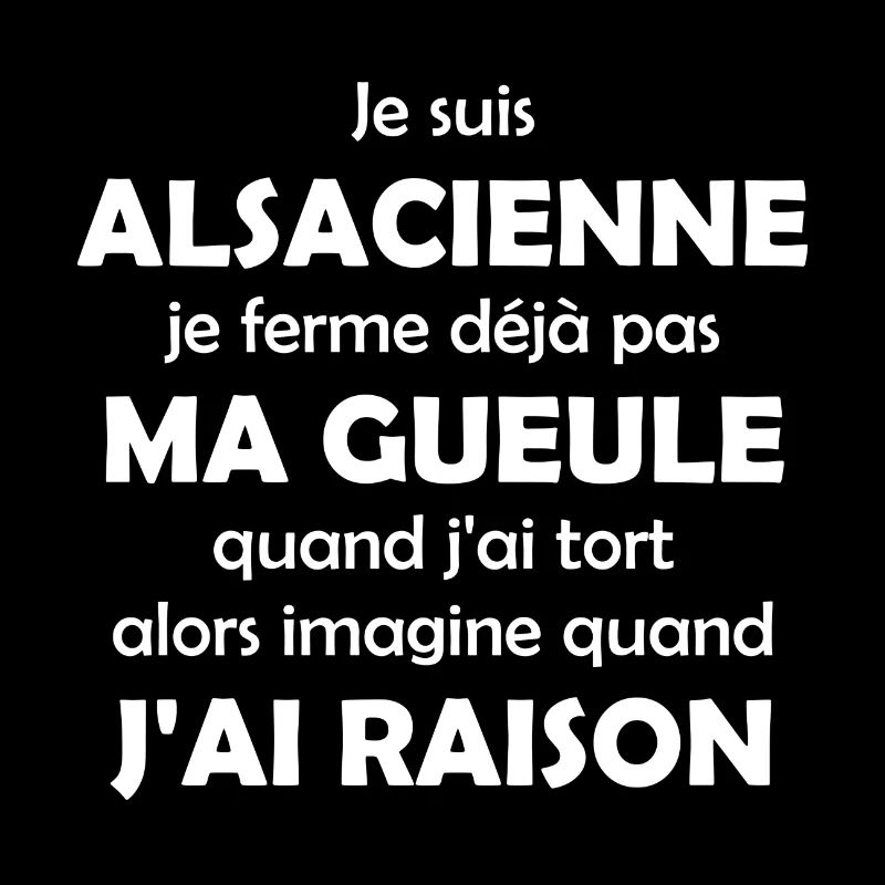 Je suis Alsacienne