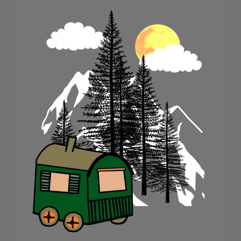 Construction trailer nature lovers eco nature exit flora