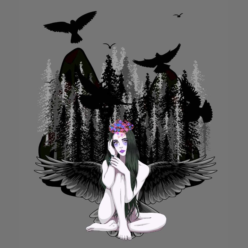 Fantasy Horror Halloween Vampir Engel Dark