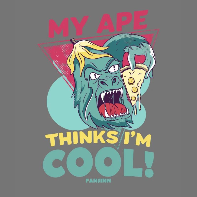 Mon singe pense que je suis cool