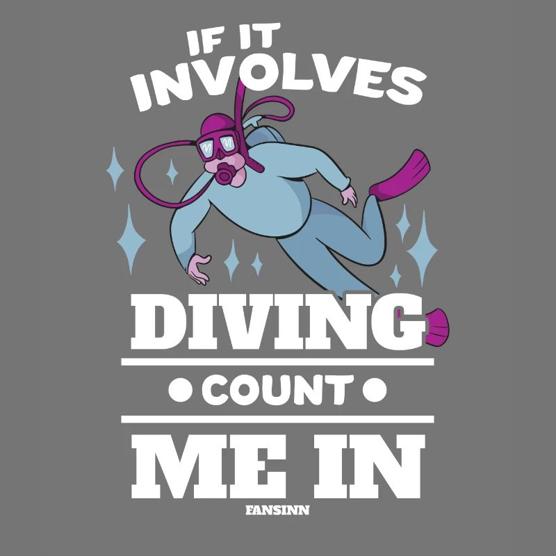 Diving Scuba Instructor Holiday Summer Gift