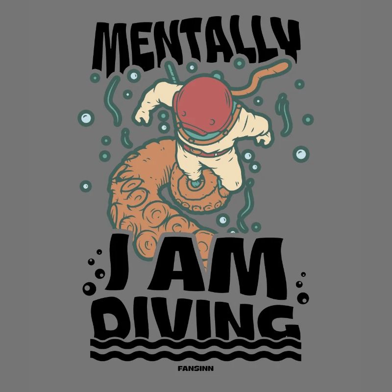Diving Scuba Instructor Holiday Summer Gift