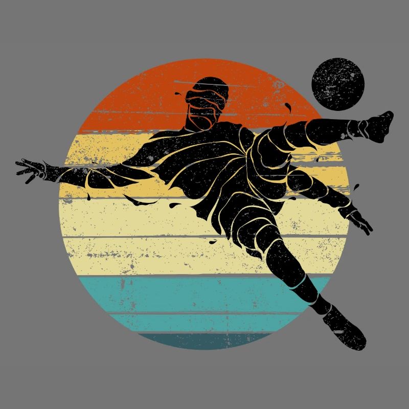 Retro Runner Sunset Circle