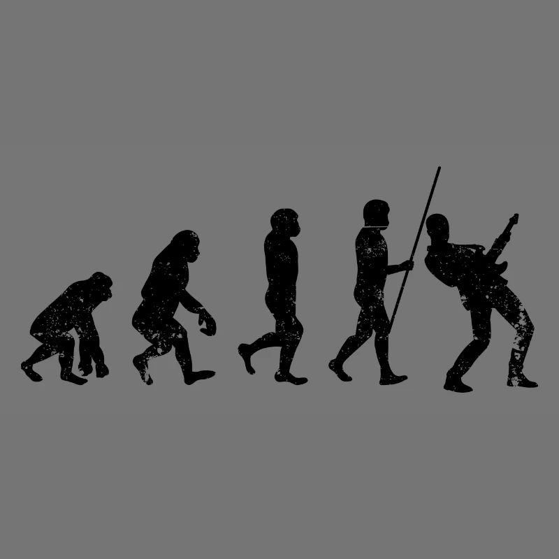 Guitariste Evolution