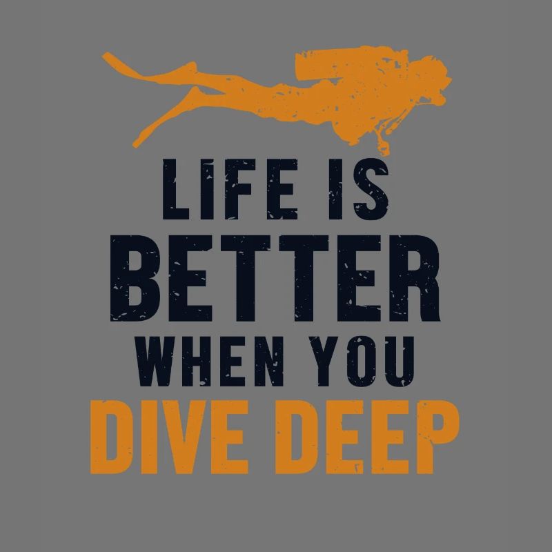 Life Is Better When You Dive Deep Goggles