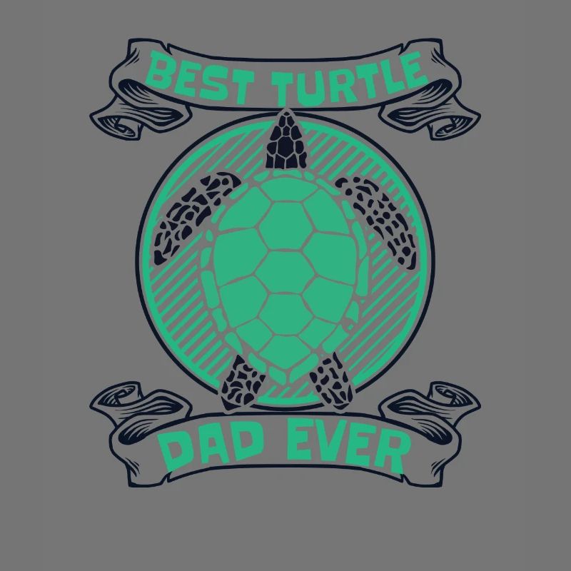 Best Turtle Dad Ever Water Turtle Turtle