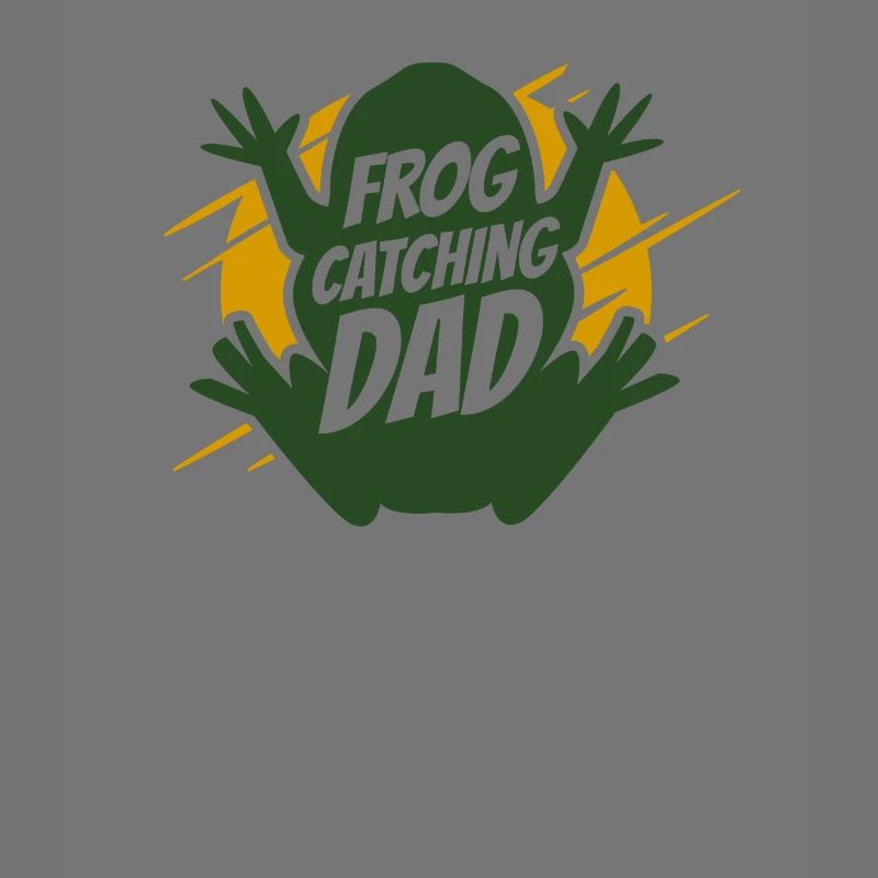 Frog Catching Dad Tadpole Tree Frog Toad