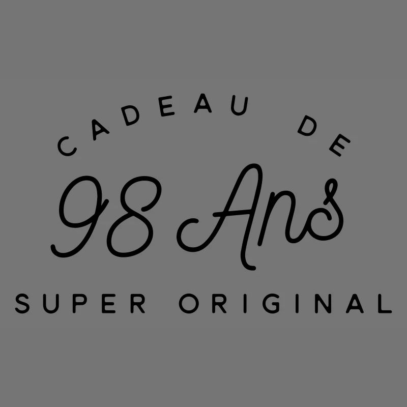  Cadeau 98 ans