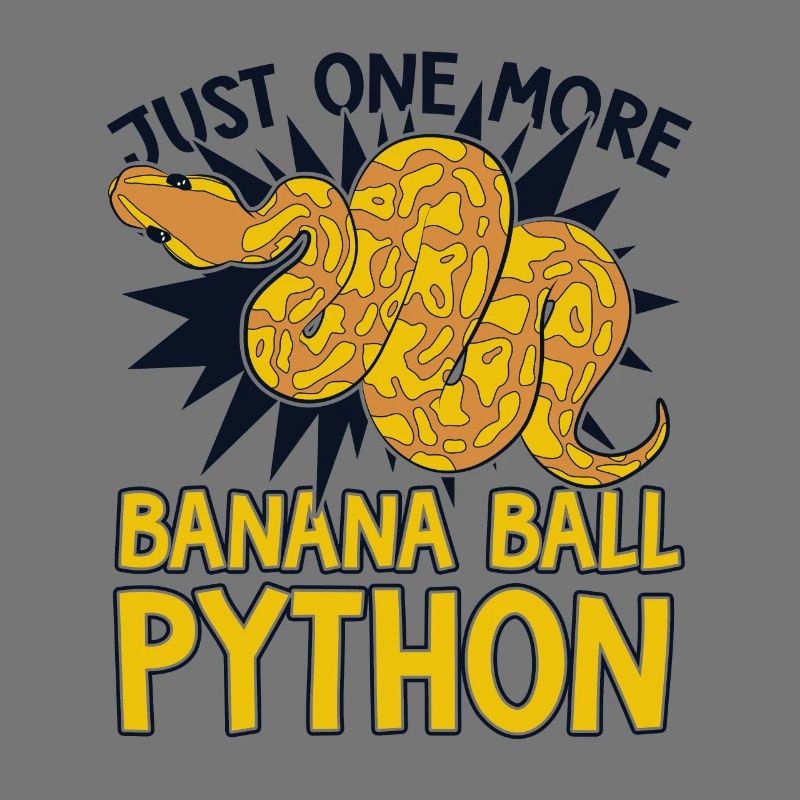 Just One More Schlange Python Banana Ball Python