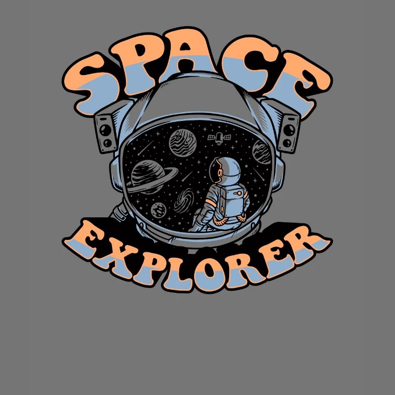 Space Explorer Cosmonaut Spaceship Taikonaut